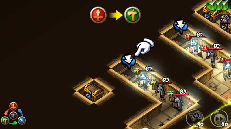 敵の属性を考慮してダンジョンを攻略するパズルｒｐｇ ボコスカ ウォーリアーズvip がセールで無料 Androidアプリセール情報