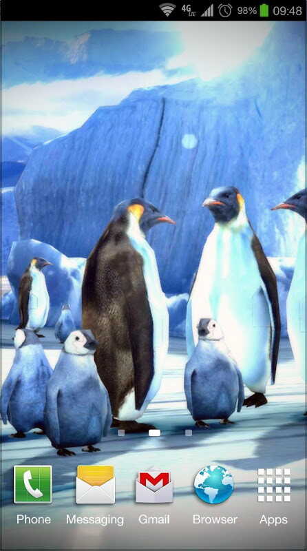 無料セール 1円 無料 ペンギンをモチーフにした３ｄライブ壁紙 Penguins 3d Pro Live Wallpaper Androidアプリセール情報