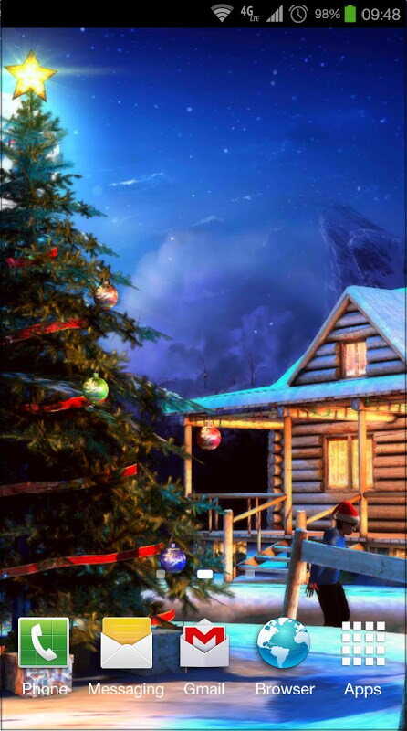 無料セール 1円 無料 幻想的な冬の夜とクリスマスをテーマとした３ｄライブ壁紙 Christmas 3d Live Wallpaper Androidアプリセール情報