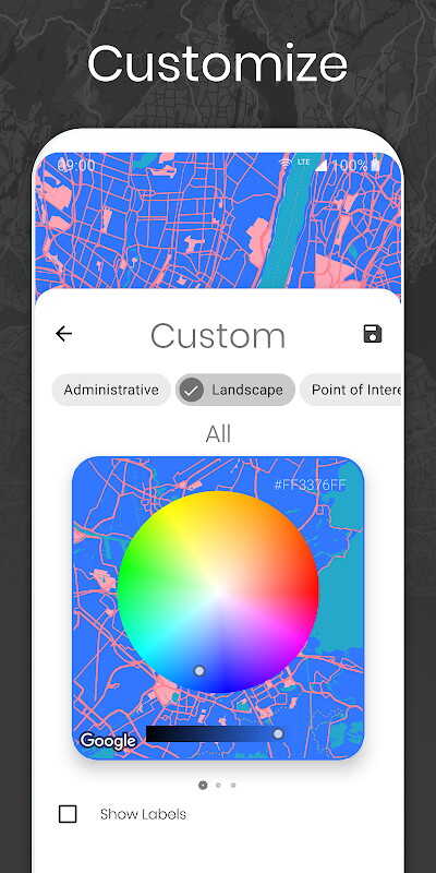 68 Off 400円 130円 おしゃれなカスタム地図の壁紙を作成できるアプリ Cartogram ライブ地図の壁紙 と背景 Androidアプリセール情報