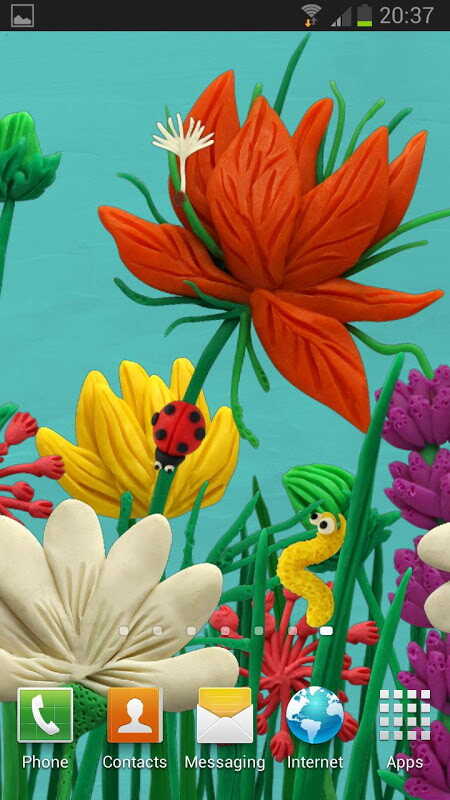無料セール 100円 無料 粘土細工の美しい花畑ライブ壁紙アプリ Flowers Live Wallpaper Hd Androidアプリセール情報