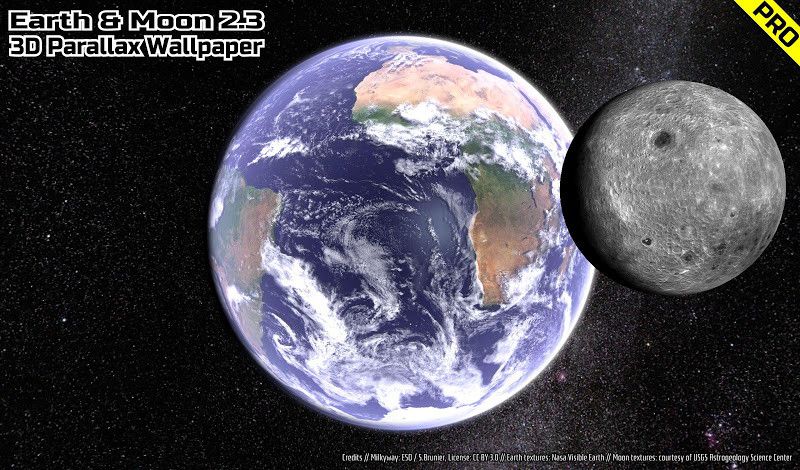 68 Off 500円 160円 地球と月をリアルに再現した３ｄライブ壁紙 Earth Moon In Hd Gyro 3d Pro Parallax Wallpaper Androidアプリセール情報