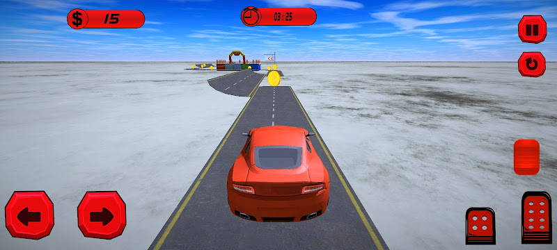 無料セール 900円 無料 スマホで車を操りスタントを決めるレースゲーム Crazy Car Imposible Stunts Androidアプリセール情報