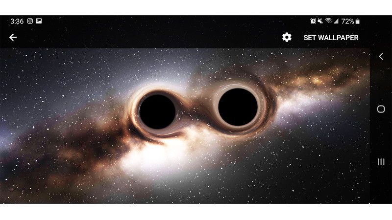 40 Off 300円 180円 ブラックホールをテーマにした３ｄライブ壁紙アプリ Black Hole Simulation 3d Live Wallpaper Androidアプリセール情報