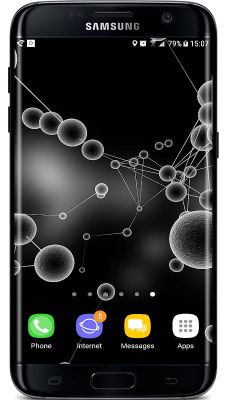 40 Off 300円 180円 ジャイロセンサーを使って３６種類のｄｎａ分子が立体的に見える３ｄライブ壁紙アプリ Particle Molecules 3d Live Wallpaper Androidアプリセール情報