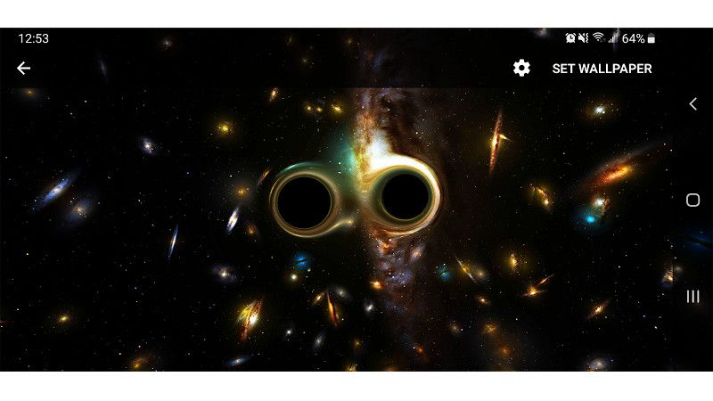 43 Off 350円 0円 ブラックホールをテーマにした３ｄライブ壁紙アプリ Black Hole Simulation 3d Live Wallpaper Androidアプリセール情報
