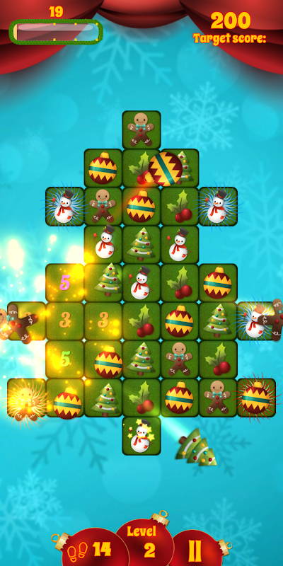 無料セール 100円 無料 クリスマスツリーを題材にした落ちもの系絵合わせパズルゲーム Christmas Puzzle Premium Androidアプリセール情報