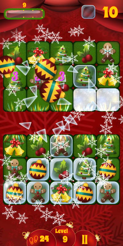 無料セール 100円 無料 クリスマスツリーを題材にした落ちもの系絵合わせパズルゲーム Christmas Puzzle Premium Androidアプリセール情報