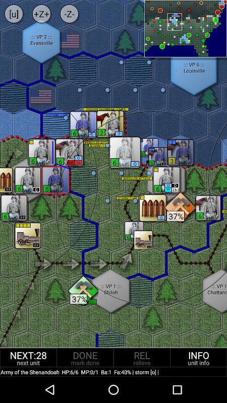 シミュレーションゲーム　[日本語訳無し] 南北戦争 (The U.S. Civil War) The U.S. Civil War』ソロプレイAAR①｜和栗南華